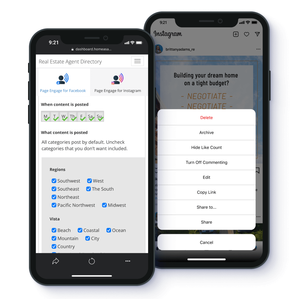 Content Fits Your Business — desktop view