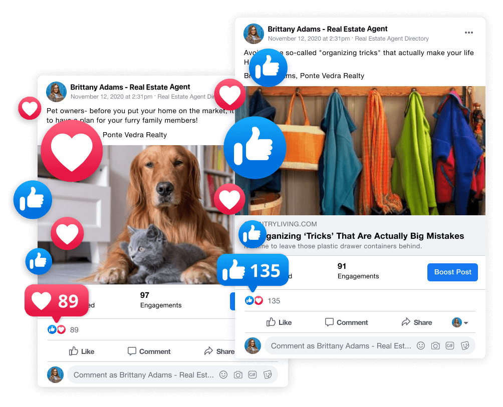 More comments, likes and shares on Facebook